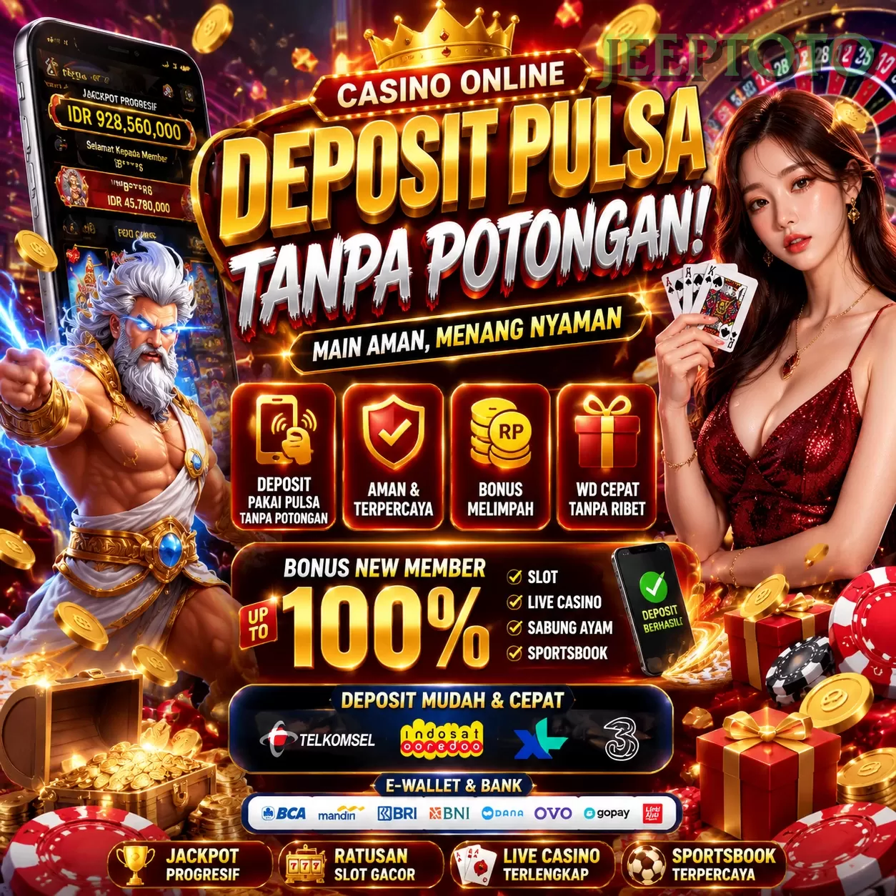 jeeptoto Platform Game Terpercaya untuk Pemain Indonesia